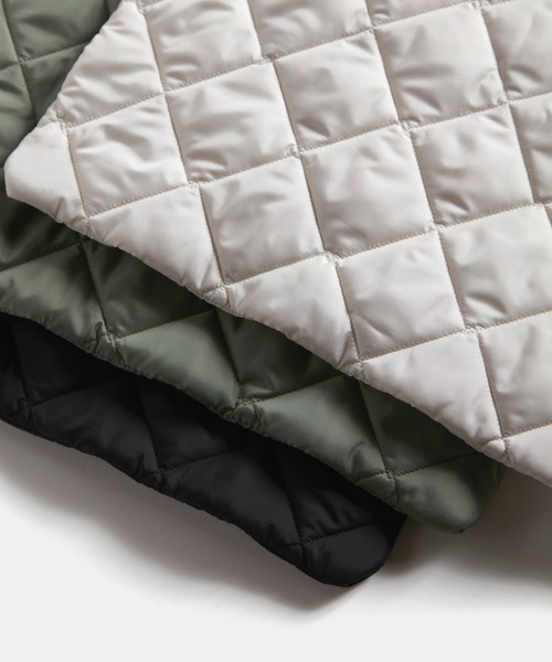 LAVENHAM（ラベンハム）の「Quilted Tote Bag / キルテッド トート バッグ（トートバッグ・メンズ・グリーン系その他/ダークブラック・ONE SIZE）」の6枚目の写真