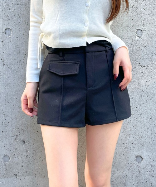 3.3 Field Trip (3.3フィールドトリップ)の「3.3 Field Trip/ストレッチタイトショートパンツ(その他パンツ・レディース・ブラック/グレー・MEDIUM/SMALL)」の22枚目の写真