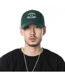 NAVYTEAM（ネイビーチーム）の「NTV BC-FIGHTING 38 MUSTANGS CAP-DARK GREEN（キャップ）」