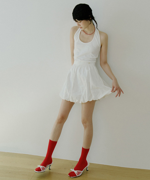 REORG(リオルグ)の「WOI バルーンミニスカート ホワイト(スカート・レディース・その他・SMALL/MEDIUM)」の3枚目の写真