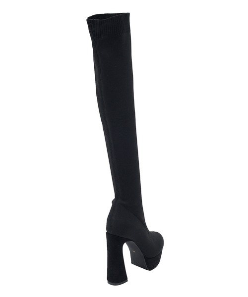 SPIRALGIRL（スパイラルガール）の「美脚ニーハイブーツ（ブーツ・レディース・ブラック・SMALL/MEDIUM）」の18枚目の写真