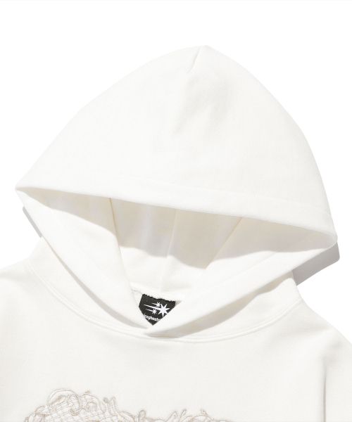 NICE GHOST CLUB(ナイスゴーストクラブ)の「HEART BOY HOODIE_WHITE(NG2FSUM404A)(パーカー・レディース・その他・S/M/L)」の3枚目の写真
