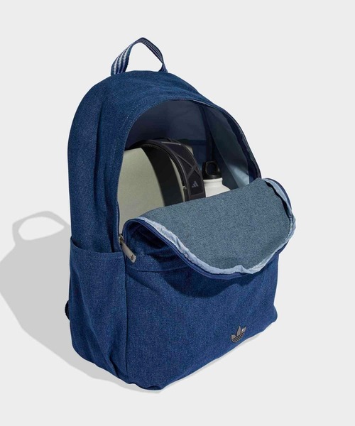 adidas（アディダス）の「アディカラー クラシック バックパック デニム / アディダスオリジナルス adidas Originals（バックパック/リュック・メンズ・ブルー・FREE）」の3枚目の写真