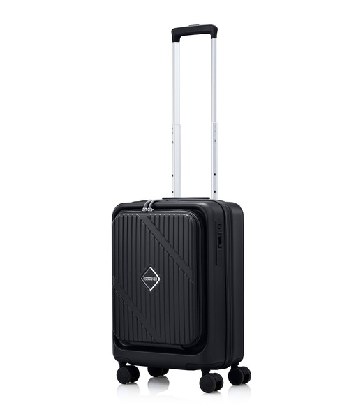 AMERICAN TOURISTER(アメリカンツーリスター)の「アメリカンツーリスター VELOX スピナー54/19 エキスパンダー TSA HW ブラック(スーツケース/キャリーバッグ・メンズ・ブラック・S)」の1枚目の写真