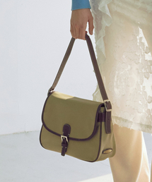 MUCU AND EBONY（ムクアンドエボニー）の「Wedy Combi Bag _ Khaki（ショルダーバッグ）」