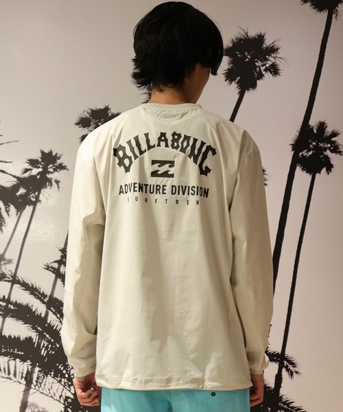 BILLABONG(ビラボン)の「BILLABONG/ビラボン 長袖 ラッシュ ロンT ユーティリティー バックプリント BG011877(Tシャツ/カットソー・メンズ・ブルーグレー/ブラック・M/XL/L)」の9枚目の写真