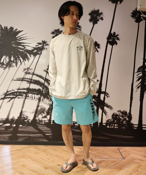 BILLABONG(ビラボン)の「BILLABONG/ビラボン 長袖 ラッシュ ロンT ユーティリティー バックプリント BG011877(Tシャツ/カットソー・メンズ・ブルーグレー/ブラック・M/XL/L)」の10枚目の写真