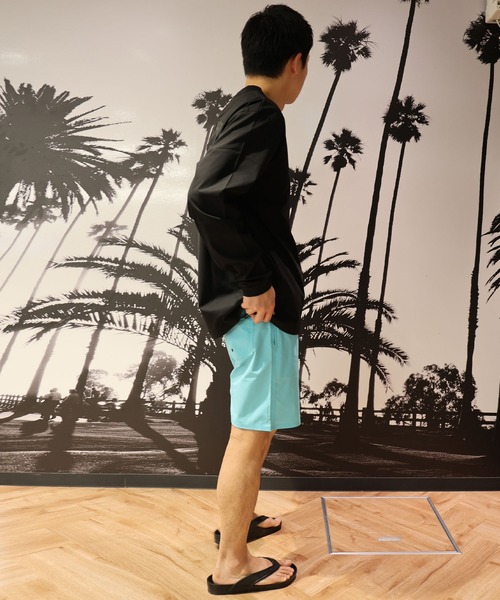 BILLABONG(ビラボン)の「BILLABONG/ビラボン 長袖 ラッシュ ロンT ユーティリティー バックプリント BG011877(Tシャツ/カットソー・メンズ・ブルーグレー/ブラック・M/XL/L)」の7枚目の写真