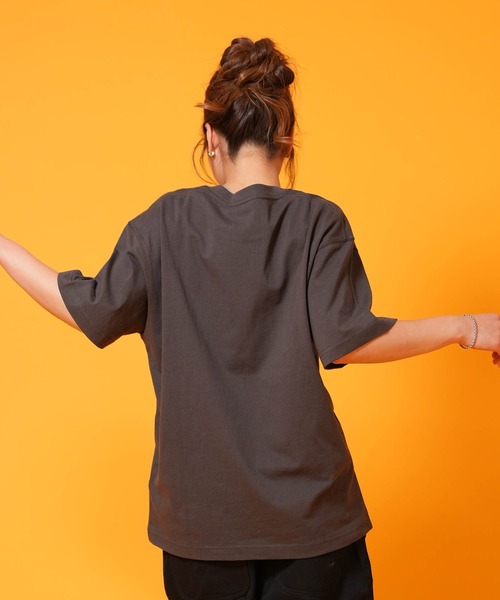 THRASHER(スラッシャー)の「THRASHER/スラッシャー 半袖 Tシャツ レディース プリントSSTEE ムラサキ限定 262TH2ST085(Tシャツ/カットソー・レディース・ピンク/グリーン/ホワイト/グレー・FREE)」の21枚目の写真