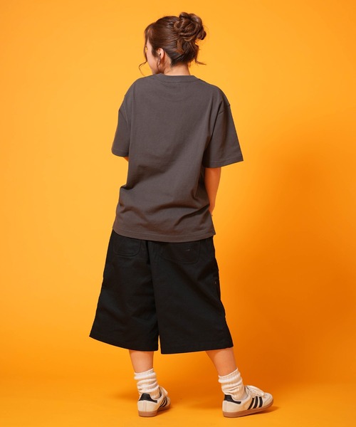 THRASHER(スラッシャー)の「THRASHER/スラッシャー 半袖 Tシャツ レディース プリントSSTEE ムラサキ限定 262TH2ST085(Tシャツ/カットソー・レディース・ピンク/グリーン/ホワイト/グレー・FREE)」の19枚目の写真