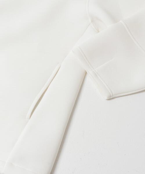 SENSE OF PLACE by URBAN RESEARCH（センスオブプレイスバイアーバンリサーチ）の「コクーンスリーブZIPパーカー（パーカー・レディース・グレー/ブラック/アイボリー・ONE）」の10枚目の写真