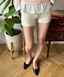 フラワープリントショートパンツ