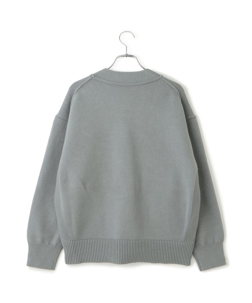 ADAM ET ROPE'(アダムエロペ)の「【WEB限定】メタルボタンVネックカーディガン(カーディガン/ボレロ・レディース・グレー/オフホワイト/ピンク/サックスブルー・FREE)」の22枚目の写真