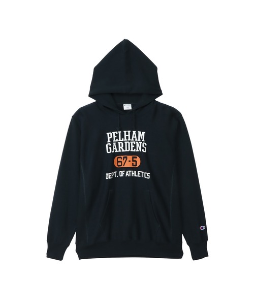 Champion(チャンピオン)の「【Champion/チャンピオン】メンズ リバースウィーブ(R) フーデッドスウェットシャツ(パーカー・メンズ・ダークブラック/オートミール/ネイビー/グレー・MEDIUM/X-LARGE/LARGE)」の4枚目の写真