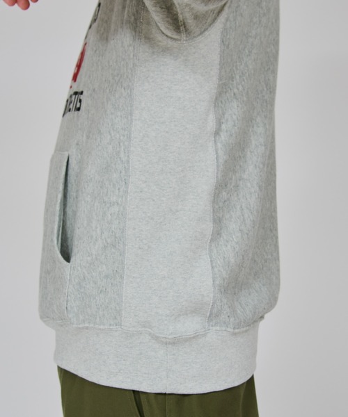 Champion(チャンピオン)の「【Champion/チャンピオン】メンズ リバースウィーブ(R) フーデッドスウェットシャツ(パーカー・メンズ・ダークブラック/オートミール/ネイビー/グレー・MEDIUM/X-LARGE/LARGE)」の7枚目の写真
