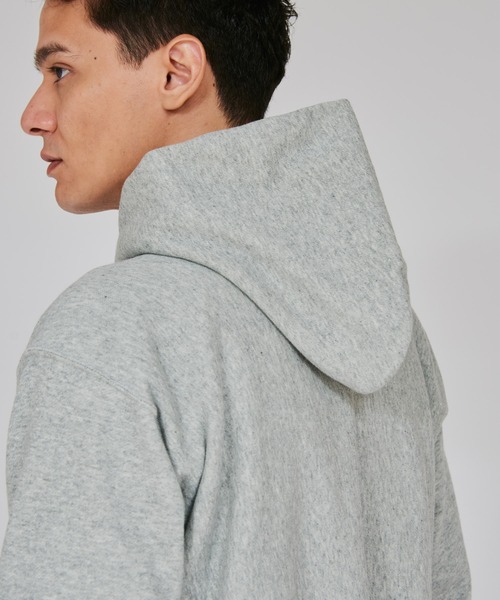 Champion(チャンピオン)の「【Champion/チャンピオン】メンズ リバースウィーブ(R) フーデッドスウェットシャツ(パーカー・メンズ・ダークブラック/オートミール/ネイビー/グレー・MEDIUM/X-LARGE/LARGE)」の8枚目の写真