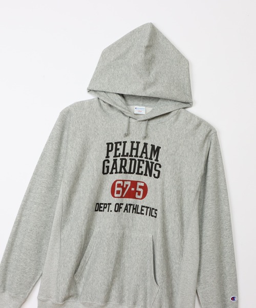 Champion(チャンピオン)の「【Champion/チャンピオン】メンズ リバースウィーブ(R) フーデッドスウェットシャツ(パーカー・メンズ・ダークブラック/オートミール/ネイビー/グレー・MEDIUM/X-LARGE/LARGE)」の14枚目の写真