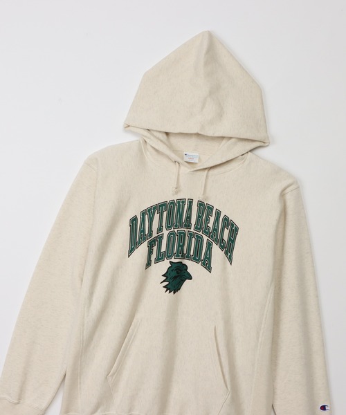 Champion(チャンピオン)の「【Champion/チャンピオン】メンズ リバースウィーブ(R) フーデッドスウェットシャツ(パーカー・メンズ・ダークブラック/オートミール/ネイビー/グレー・MEDIUM/X-LARGE/LARGE)」の18枚目の写真