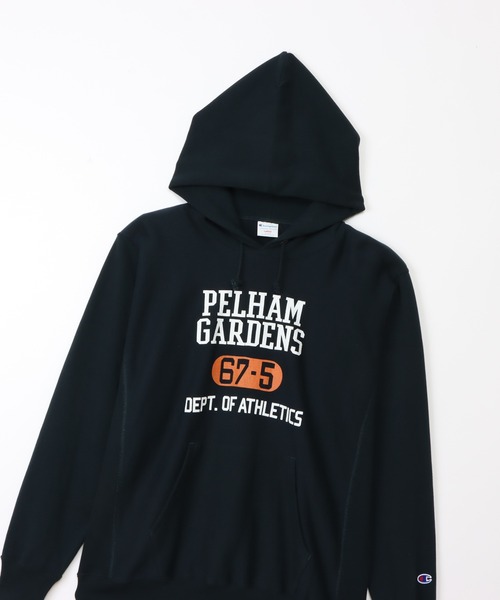 Champion(チャンピオン)の「【Champion/チャンピオン】メンズ リバースウィーブ(R) フーデッドスウェットシャツ(パーカー・メンズ・ダークブラック/オートミール/ネイビー/グレー・MEDIUM/X-LARGE/LARGE)」の22枚目の写真