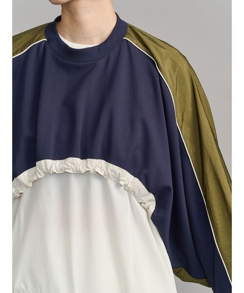 UN3D.（アンスリード）の「FRONT BACK DOCKING TOP / フロントバックドッキングトップ（その他トップス・レディース・ブラック/その他1・FREE）」の5枚目の写真