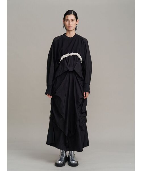 UN3D.（アンスリード）の「FRONT BACK DOCKING TOP / フロントバックドッキングトップ（その他トップス・レディース・ブラック/その他1・FREE）」の15枚目の写真