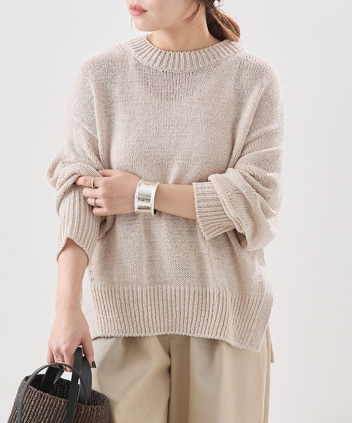 ジャーナルスタンダードレサージュ HAND ケーブルプルオーバー モヘヤ ジャーナルスタンダードレサージュ ハンドケーブルプルオーバー