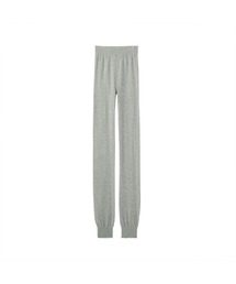 婦人　コットン混ガーゼ編みレギンス