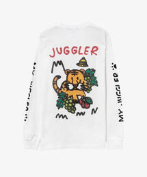 ROYAL FLASH | guernika/ゲルニカ/×JUGGLER TORAPPI Print Longsleeve T-shirt / White(Tシャツ/カットソー)