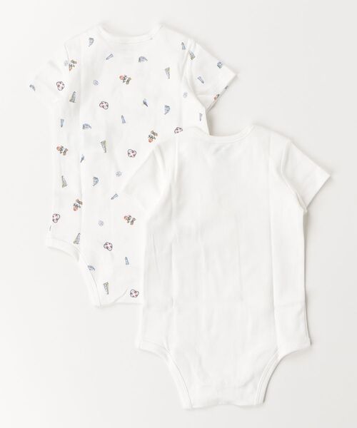 POLO RALPH LAUREN CHILDRENSWEAR（ポロ ラルフ ローレン チルドレンズウェア）の「Polo ベア コットン ボディスーツ 2パック（ロンパース・キッズ・マルチ・6M/9M/3M）」の5枚目の写真