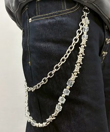 ARULE（アルール）の「『ARULE/アルール』 Mixed Chain Beads Necklace/2連ミックスウォレットチェーン（ウォレットチェーン）」