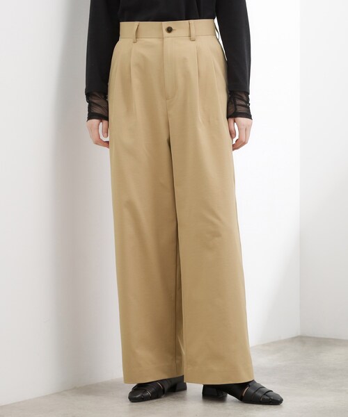grove(グローブ)の「ツータック ワイドチノパンツ(その他パンツ・レディース・ネイビー/ベージュ・03/02/04/01/05)」の12枚目の写真
