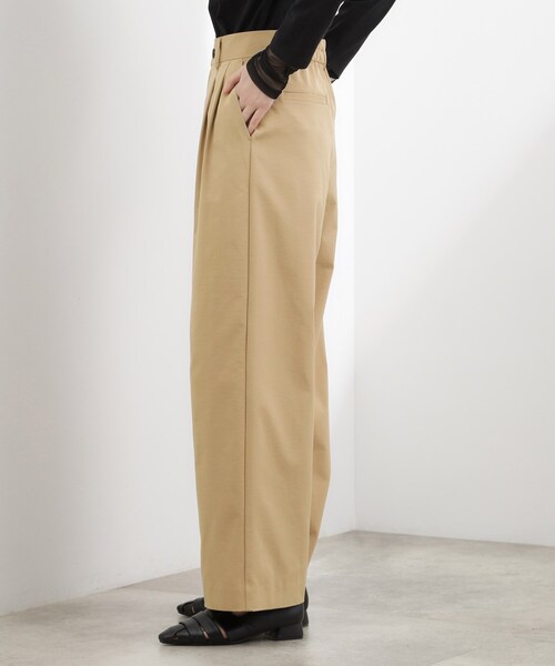 grove(グローブ)の「ツータック ワイドチノパンツ(その他パンツ・レディース・ネイビー/ベージュ・03/02/04/01/05)」の13枚目の写真