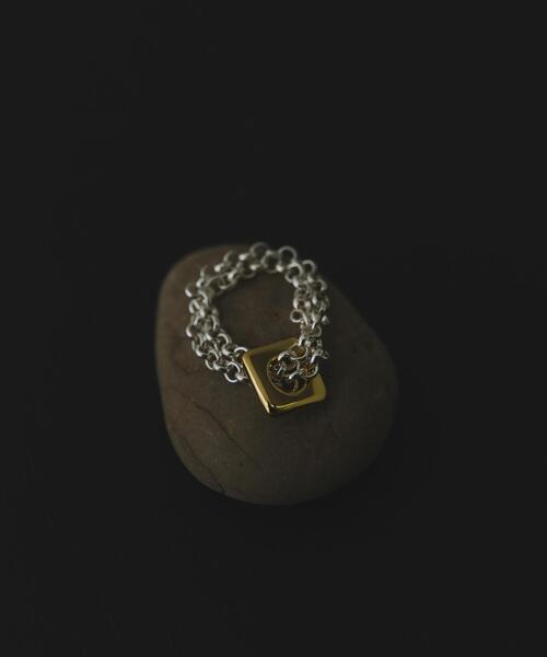 SMELLY(スメリー)の「SMELLY so’ point chain ring(リング・レディース・シルバー系その他・13)」の2枚目の写真