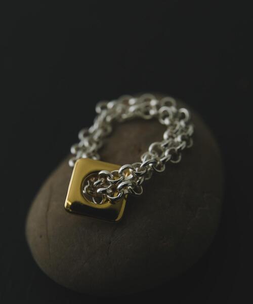 SMELLY(スメリー)の「SMELLY so’ point chain ring(リング・レディース・シルバー系その他・13)」の3枚目の写真