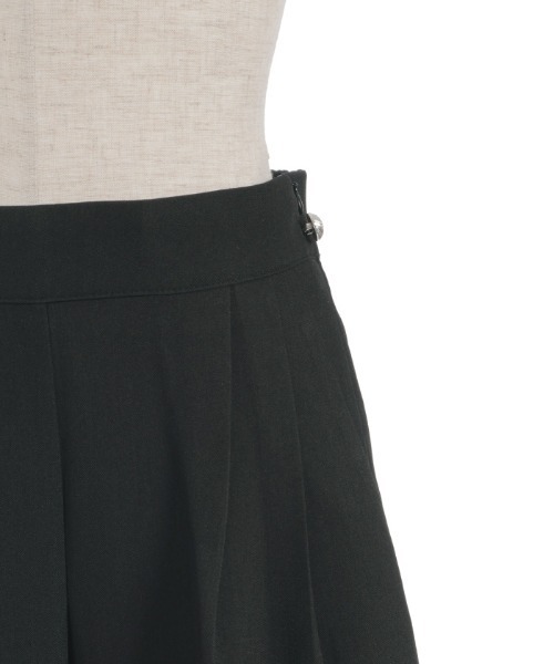 axes femme（アクシーズファム）の「サイドボタンタックパンツ（その他パンツ・レディース・ブラック/ベージュ・FREE）」の12枚目の写真