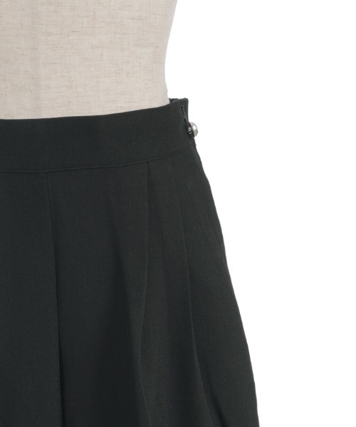 axes femme（アクシーズファム）の「サイドボタンタックパンツ（その他パンツ・レディース・ブラック/ベージュ・FREE）」の13枚目の写真