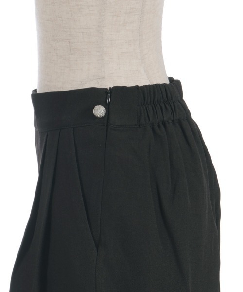 axes femme（アクシーズファム）の「サイドボタンタックパンツ（その他パンツ・レディース・ブラック/ベージュ・FREE）」の16枚目の写真