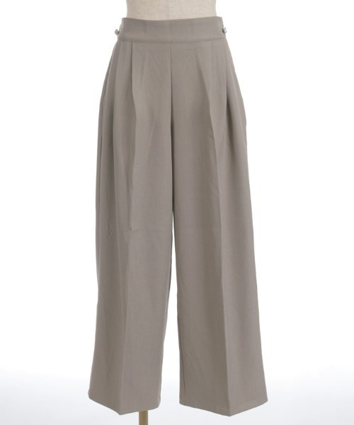 axes femme（アクシーズファム）の「サイドボタンタックパンツ（その他パンツ・レディース・ブラック/ベージュ・FREE）」の17枚目の写真