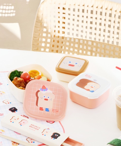 ブランチブラザー マークス ランチボックス・3Pセット（お弁当箱