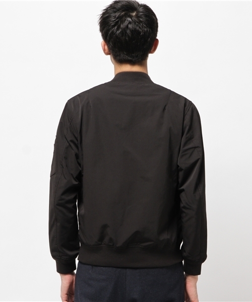 WEGO（ウィゴー）の「WEGO/スタンダードMA-1（MA-1・メンズ・ネイビー/ベージュ/カーキ/ブラック/ホワイト・LARGE/MEDIUM）」の11枚目の写真