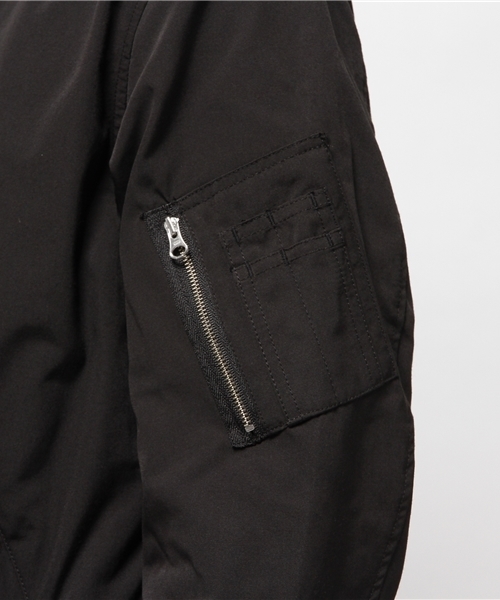 WEGO（ウィゴー）の「WEGO/スタンダードMA-1（MA-1・メンズ・ネイビー/ベージュ/カーキ/ブラック/ホワイト・LARGE/MEDIUM）」の14枚目の写真