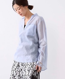 TICCA | 【TICCA】コットンシルクスキッパーシャツ(シャツ/ブラウス)