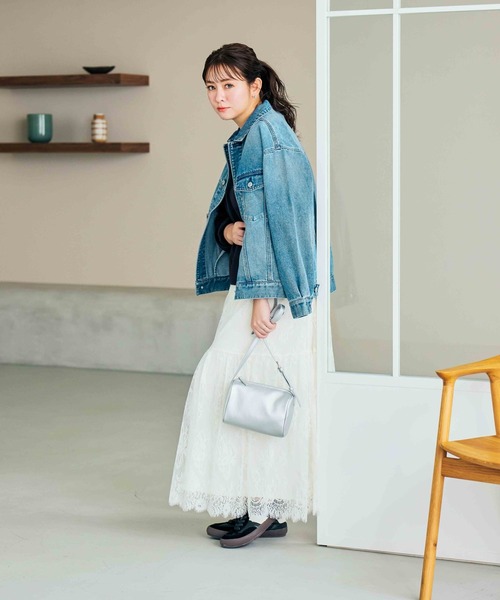 GLOBAL WORK（グローバルワーク）の「菅谷梨沙子さんコラボ/2WAYショルダーバッグ/643232（ショルダーバッグ・レディース・ブラック/ライトピンク/シルバー/ベージュ・FREE）」の7枚目の写真