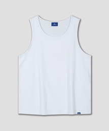 DOLPHIN WAVE APPAREL（ドルフィンウェーブアパレル）の「ドルフィンルーズスcoopネックスリーブレストップホワイト（Tシャツ/カットソー）」