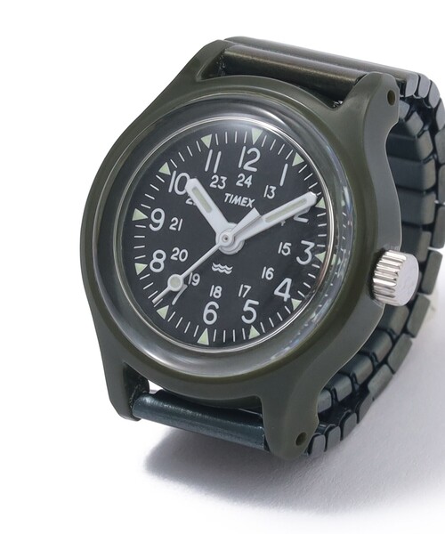 TIMEX（タイメックス）の「【別注】TIMEX / RING WATCH Camper（アナログ腕時計・レディース・オリーブ・ONE SIZE）」の8枚目の写真