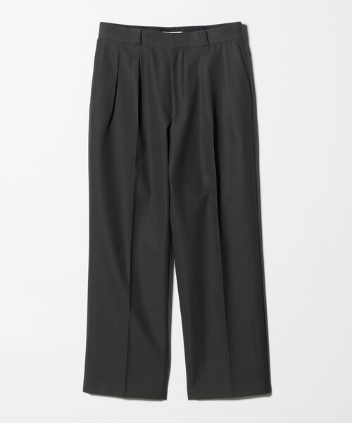 Thingless（シングレス）の「＜Thingless＞サイドアジャスト ツイル パンツ（スラックス・メンズ・ダークグレー/ブラック・S/M/L）」の2枚目の写真