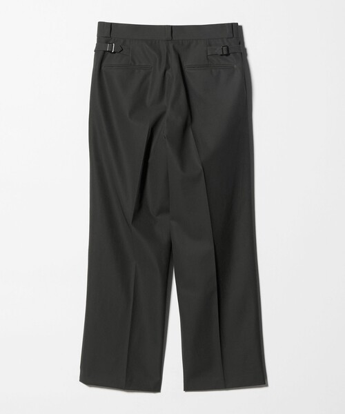 Thingless（シングレス）の「＜Thingless＞サイドアジャスト ツイル パンツ（スラックス・メンズ・ダークグレー/ブラック・S/M/L）」の3枚目の写真
