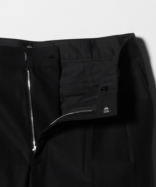 Thingless（シングレス）の「＜Thingless＞サイドアジャスト ツイル パンツ（スラックス・メンズ・ダークグレー/ブラック・S/M/L）」の12枚目の写真