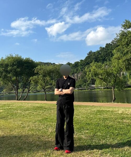 AAKAM(アーカム)の「Flare Cargo Pocket Pants (Black)(その他パンツ・レディース・その他・1/2)」の21枚目の写真