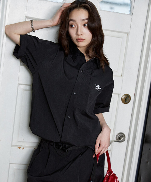 UMBRO × PUBLUX/アンブロ ＜機能性素材＞別注 ワンポイントロゴ